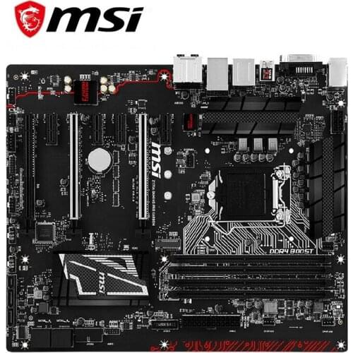 For MSI Z170A GAMING PRO CARBON Motherboard LGA 1151 DDR4 For Intel Z170M Desktop Mainboard SATA III USB3.0 PCI-E X16 3.0 Used