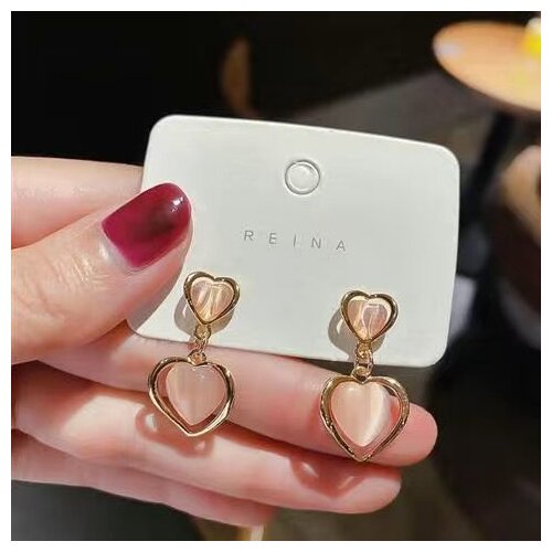 Elegant and Exquisite Opal Petal Circle Clip Earrings for Woman 2021 New Classic Jewelry Luxury Party Girls No Piercing Earring