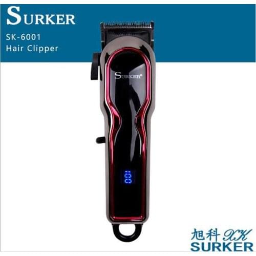 Surker electric hair trimmer SK-6001cordless baby children hair trimmer electric hair clipper beard trimmer haircut rechargeable