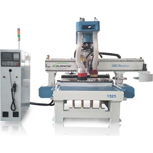 Multifunction 1325 Wood Router CNC Drilling Machine Wooden Carvings for Kitchen Cabinet Door Making