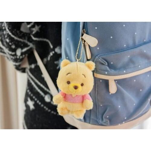 2018 DISNEY bear Plush Keychain mini mini Japan Winnie the bear