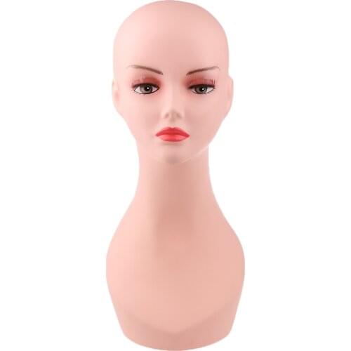 Male Female Varnish Mannequin Head Bust Jewelry Sunglasses Wig Cap Hat Display
