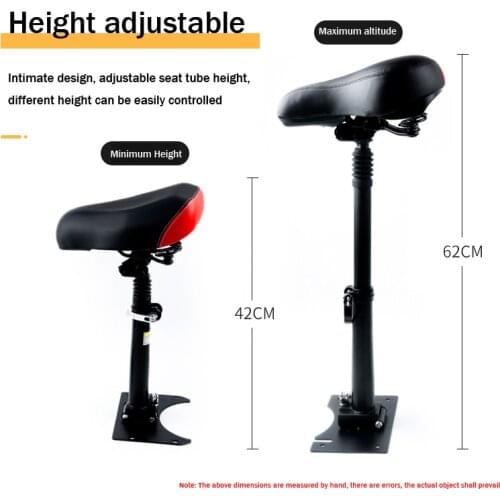 Soft Bike Seat X60 Electric Scooter 52V 60V Comfort Cushion Bicycle Parts Foldable Hoverboard scooter Electric Bike Accessories