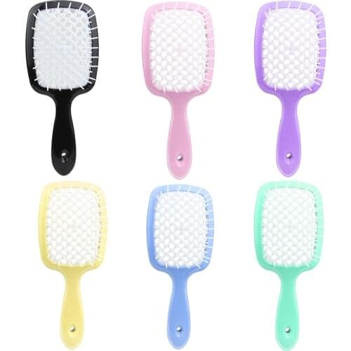 Professional Hair Brush Large Plate Combs Anti-Static Hairbrush Hairdressing Fast Drying for Stright Dry Hair
