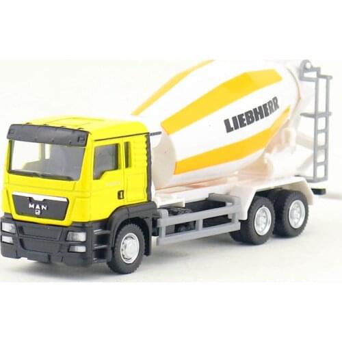 RMZ City/Diecast Toy Car Model/1:64 Scale/MAN LIEBHERR Cement Mixer Truck/Vehicle Educational Collection/Gift For Children