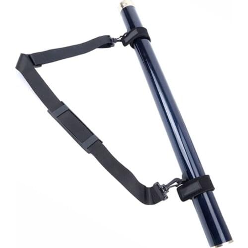 Fishing Rod Adjustable Shoulder Bag Straps Waist Rod Holder Belt Back Harness