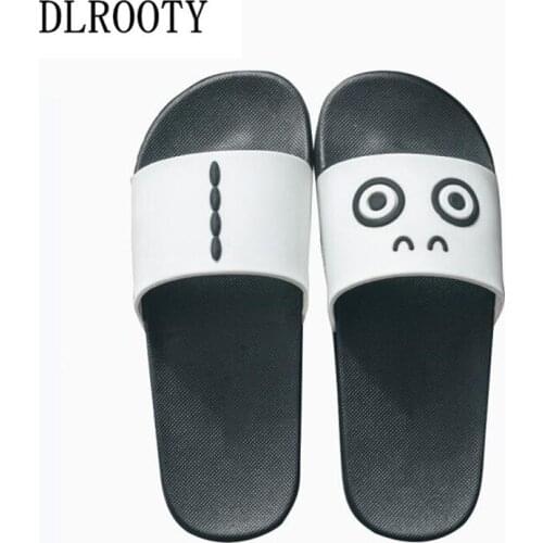 Men Women Slippers Sandals Flip Flops Bathroom Cartoon Cute Summer Fashion Flats Breathable Non-Slip Shoes Home Slides Casual