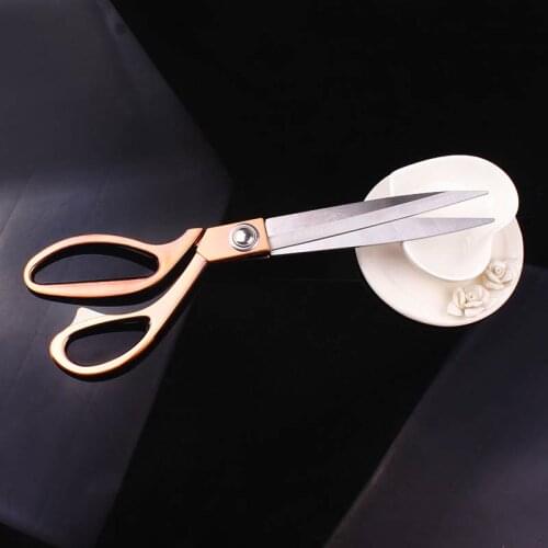 Vintage Scissor Sharp Sewing And Embroidery Scissors High quality Durable Stainless Steel Fabric Leather Cutter Craft Thicken