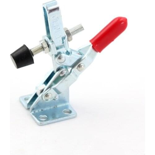 High Quality GH-101A 50Kg 110Lbs Holding Capacity Quick Release Handle Vertical Toggle Clamp Hole Dia 0.4cm