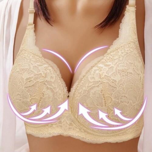 Big Size Bras Women Bra Push Up Frontless Bra Without Bracket Underwear For Women Sexy Ultrathin Transparent Brassiere Bra