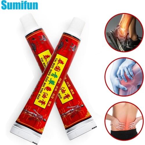 1/2pcs Muscel Treatment Cream Arthritis Joints Lumbar Spondylosis Pain Relieving Medical Patch Grass Oil Body Massage Ointment