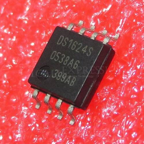 5PCS DS1624S DS1624 SOP-8 In Stock