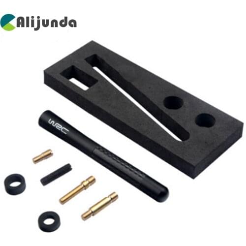 Alijunda Car Antenna FM AM Radio Carbon Fiber Short Car Aerial For Toyota Camry Corolla RAV4 Yaris Highlander/Land Cruiser/PRAD
