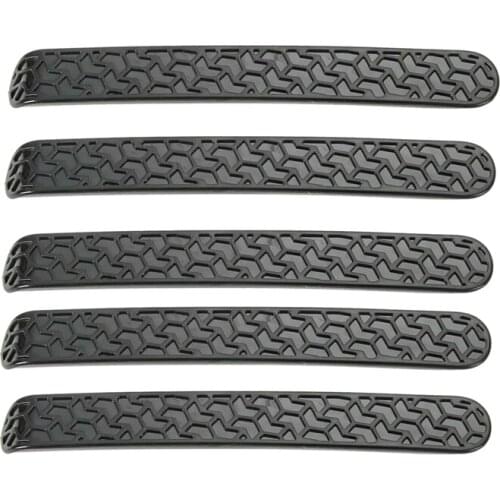 Car Door Grab Handle Inserts Cover Decoration Trim Kit for Jeep Wrangler JK 2007-2017