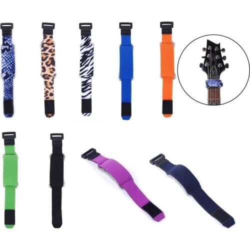 Guitar String Dampeners Mute Muffled Band For Acoustic Electric Classical Wooden Guitars Bass Ukulele Instrument Accessories