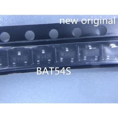BAT54S code:marking: WV4 new original More discounts are needed.Please contact us