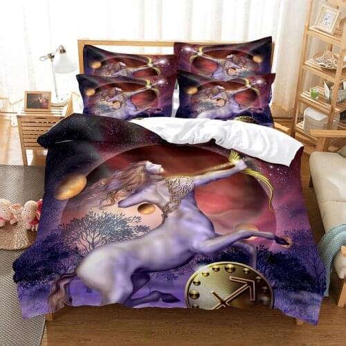 Bedding set duvet cover set 3d bedding digital printing bed linen queen size bedding set fashion design