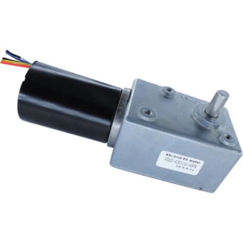 24V Dc Brushless Motor Controller Turbo Worm Speed Reduction Gear Motor Micro Metal Large Torque Lowspeed Electric Shutter Motor
