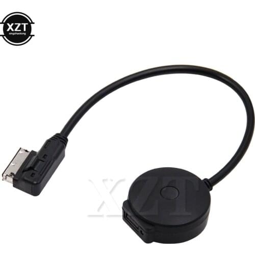 For AMI MDI To Bluetooth Car Music Adapter Wireless Audio Aux Auto USB Female Cable For VW AUDI A4 A6 Q5 Q7 Late Than 2009