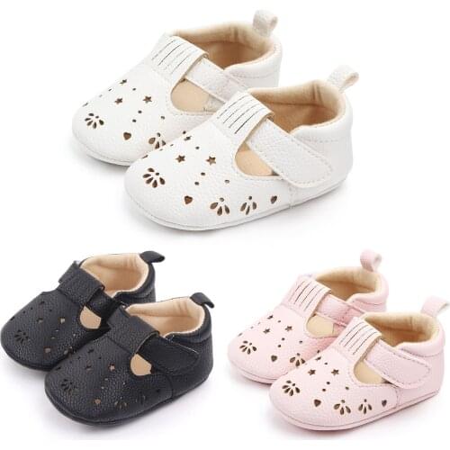 Infant Toddler Sandals Baby Fashion Summer Soft Prewalker Anti-slip Pierced Crib Shoes Children Shoes Fila For Kids Baby