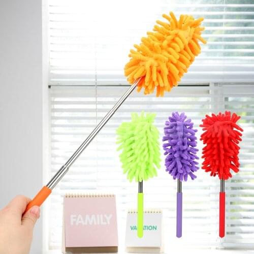 Dusters Dust Remover Cleanning Brush For Air-conditioner Furniture Shutter Home Car Cleaner Scrub Telescopic Washing Tool