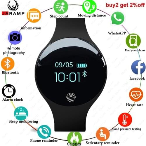 Male Female Bluetooth Smart Watch for IOS Android Men Women Sport Intelligent Pedometer Fitness Bracelet Watches for iPhone