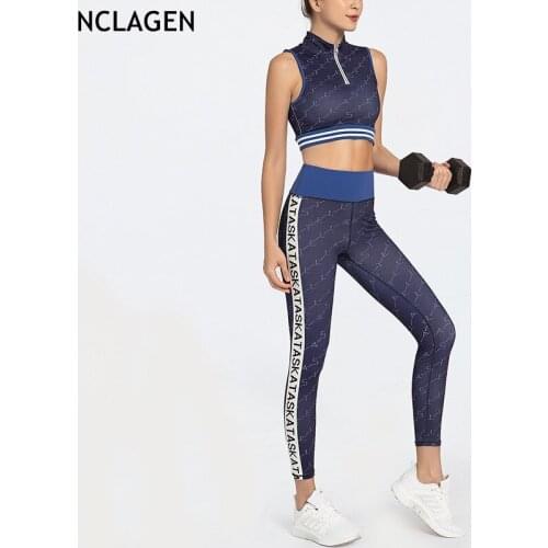 Sport Outfit For Woman Gym Clothing Tracksuit Fitness Yoga Suit Workout Set High Elastic Push-up Leggings And Top Sportswear