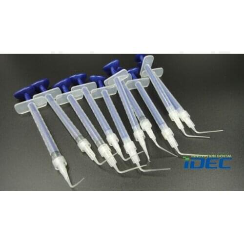 Dental Disposable Syringe Endo Cortisomol refill syringe with Clear curved tip