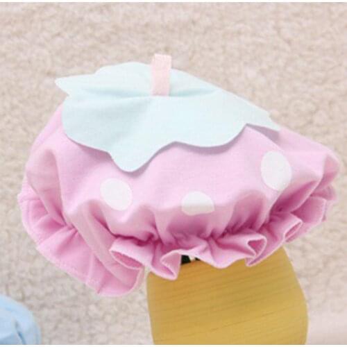 Practical Foldable Toddler Spring Bucket Hat Strawberry Baby Cap Baby Supplies Breathable