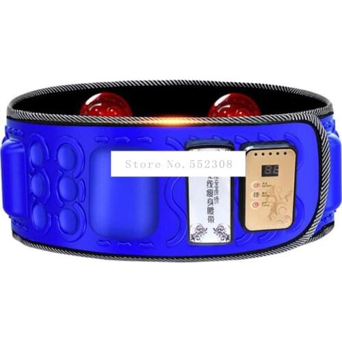 Vibration Fitness Massager 36 Mode Double Infrared Electric Vibrating Slimming Belt Vibration Fat Burning Slim Shaking Machine