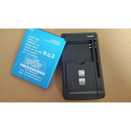 1Lot=1PC Universal battery Charger+2000mAh BT78T BT78S battery for ZOPO C2 C3 2A ZP980 ZP980