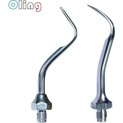 10PCS Dentist Tips Ultrasonic Scaler Tips A1 A2 Fit AMDENT Dental Multifuction Scaler Tip Dental Scaler Tips Scaling