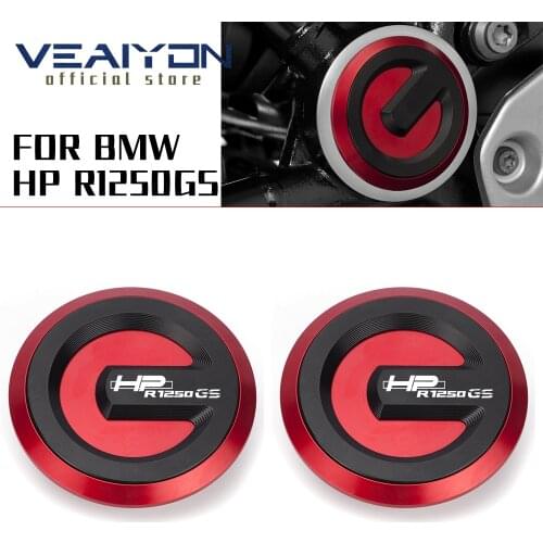 For BMW R 1250GS HP R 1250GS R 1250 GS CNC Aluminum Motorcycle Frame Hole Caps Cover Plug Accessories 2016 2017 2018 2019 2020