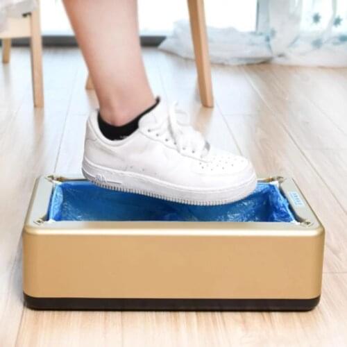 Automatic Shoe Covers Machine Home Office One-time Film Machine Foot New Disposable Shoes Organizers Free Household Stepping