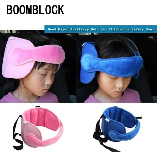 Car Safety Seat Child Head Pillow Baby Sleep Aid Adjustable Fixed Strap for Audi A4 B6 B8 VW Passat B5 B7 Skoda Octavia A7 A5