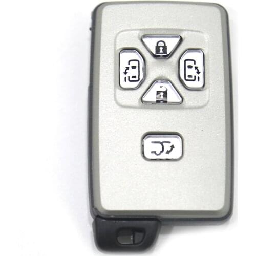 Free Shipping Lockartist 5BUTTONS 315MHz 71Chip ASK Smart Key for Toyota Land Cruiser PRADO and Alphard for ND900-0780