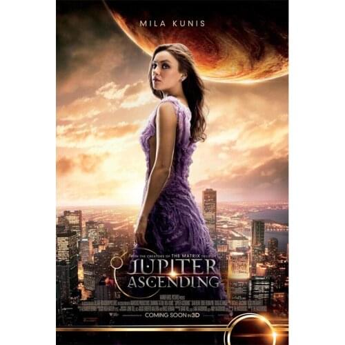 D0851 Jupiter Ascending Movie Silk Fabric Poster Art Decor Indoor Painting Gift
