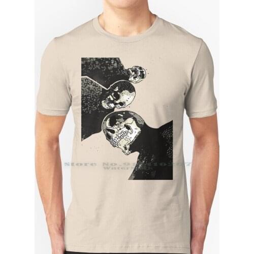 Skillz T Shirt 100% Pure Cotton Skills Skull 3 La Haine Black Style Inktober Skeleton Comic Cinema