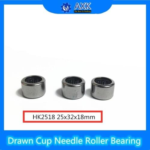 HK2518 Needle Bearings 25*32*18 mm ( 5 Pcs ) Drawn Cup Needle Roller Bearing TLA2518Z HK253218
