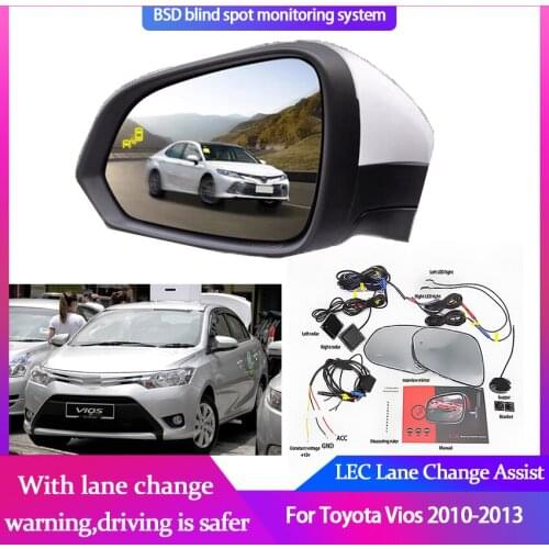 Millimeter Wave Radar Blind Spot Monitoring BSD BSM for Toyota Vios 2010-2013 Assist Driving Parallel Safety Lane Change Assist