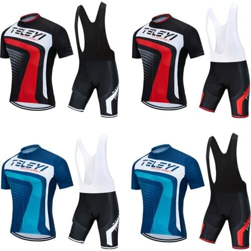 Pro cycling jersey set men 2021 summer bicycle clothing BIB gel shorts Male dress Sport kit road bike clothes team uniform suit