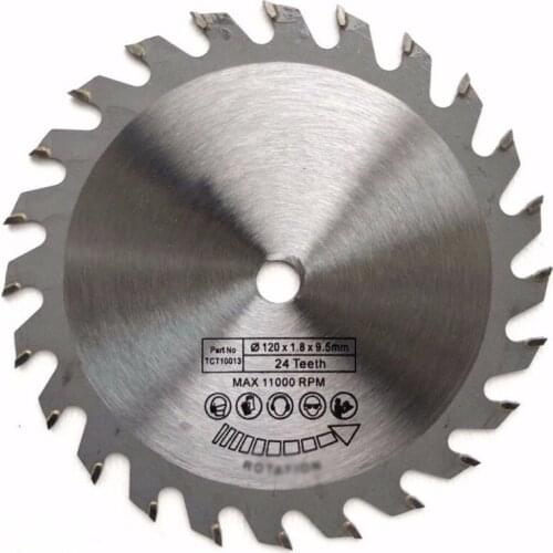 2pcs 120*9.5*1.8mm 24T Circular Saw Disc Set For Wood Cutting Circular Oscillating Tool Accessories Wholesale