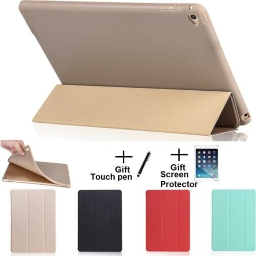 For iPad 10.2 2020 8th Opaque Soft Smart Cover Case for iPad Air 1 2 2017 2018 9.7 Mini 12345 iPad Air 10.5 2019 Pro 10.5 11