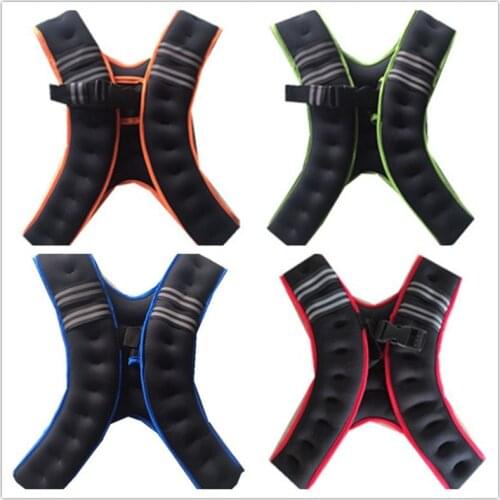NEW fitness equipment weighted vest with the weighting weight vest 5kg 1pc