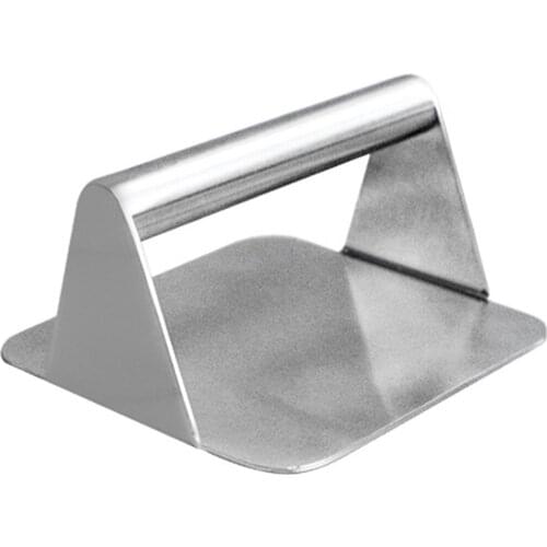 14cm Ham Maker Stainless Steel Meat Press Burger Meat Patty Press Hamburg Steak Press Mold Burger Smash Handle Meat Press Tool