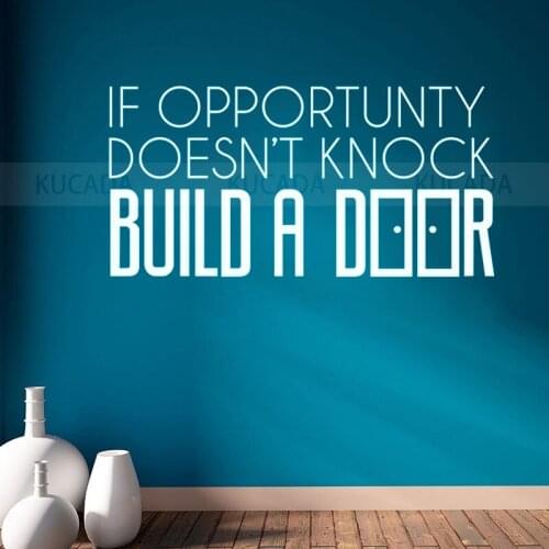 Vinyl Wall Decal Stickers Office Background English Inspirational excitation slogan Company Cultural Art Decals Murals JG4202