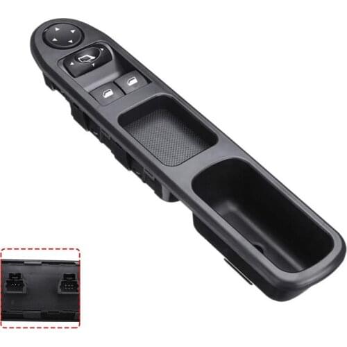 High Quality Electric Master Driver Side Power Window Switch доводчик стекол авто Peugeot 307 2000-2005 96351622XT 6554.E4