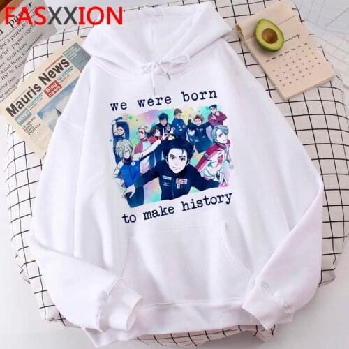 Yuri on Ice hoodies male y2k aesthetic graphic male hoody printed