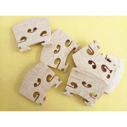 15 pcs most solid maple wood 4/4 violin bridges dried in the open air 15 years