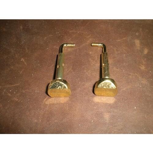 2 sets 4/4 violin chin rest screws respective construct